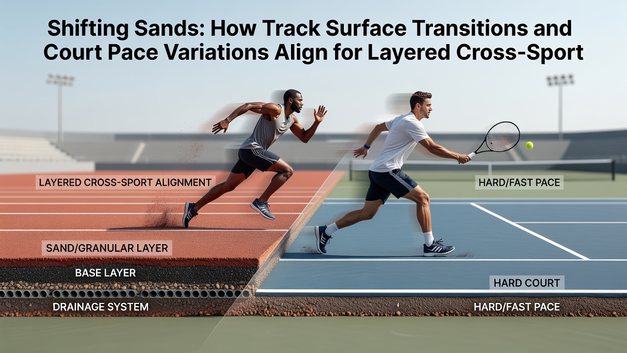 Chart comparing pace metrics across horse racing tracks and tennis plus basketball courts for cross-sport betting analysis